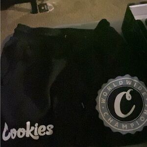 Cookies Men’s Black Shorts Size Large